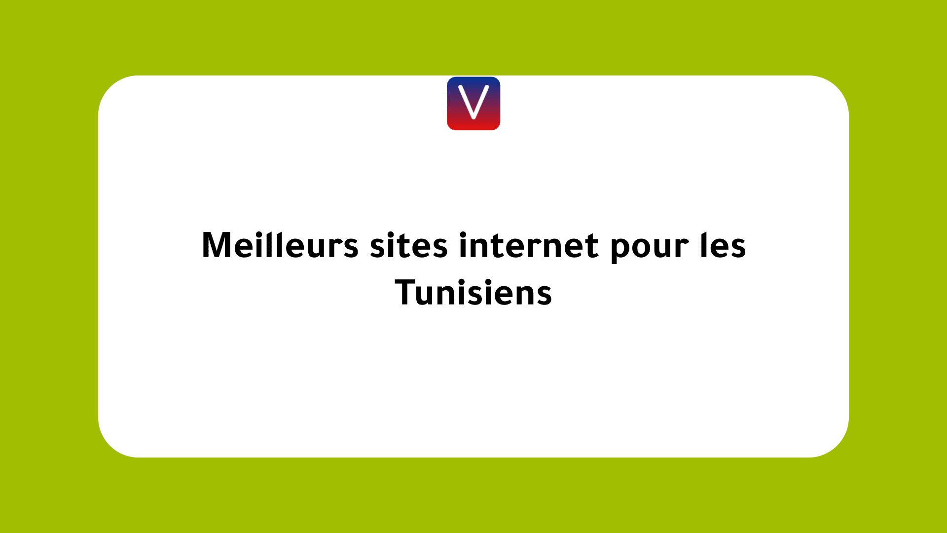 sites internet pour les Tunisiens